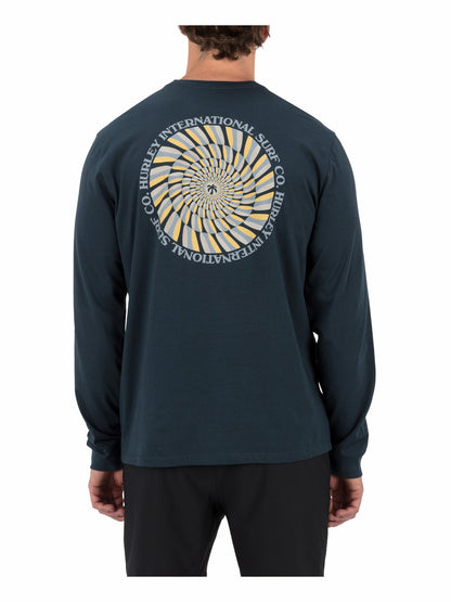 Illusions Long Sleeve | Hurley - Armored Navy