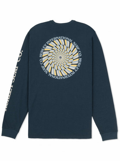 Illusions Long Sleeve | Hurley - Armored Navy