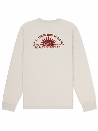 Sunshine Slub Long Sleeve | Hurley - Bone