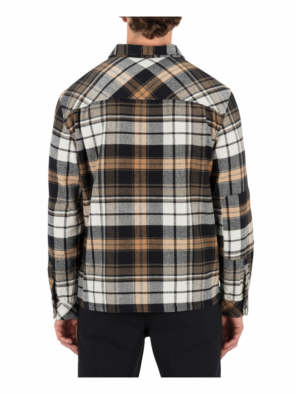 Santa Cruz Seaside Flannel Long Sleeve | Hurley - Black