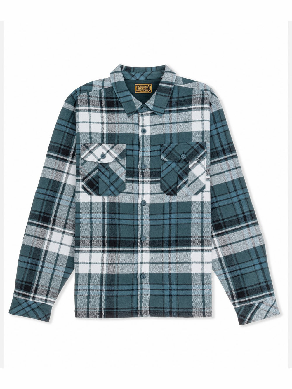 Santa Cruz Seaside Flannel Long Sleeve | Hurley - Armored Navy