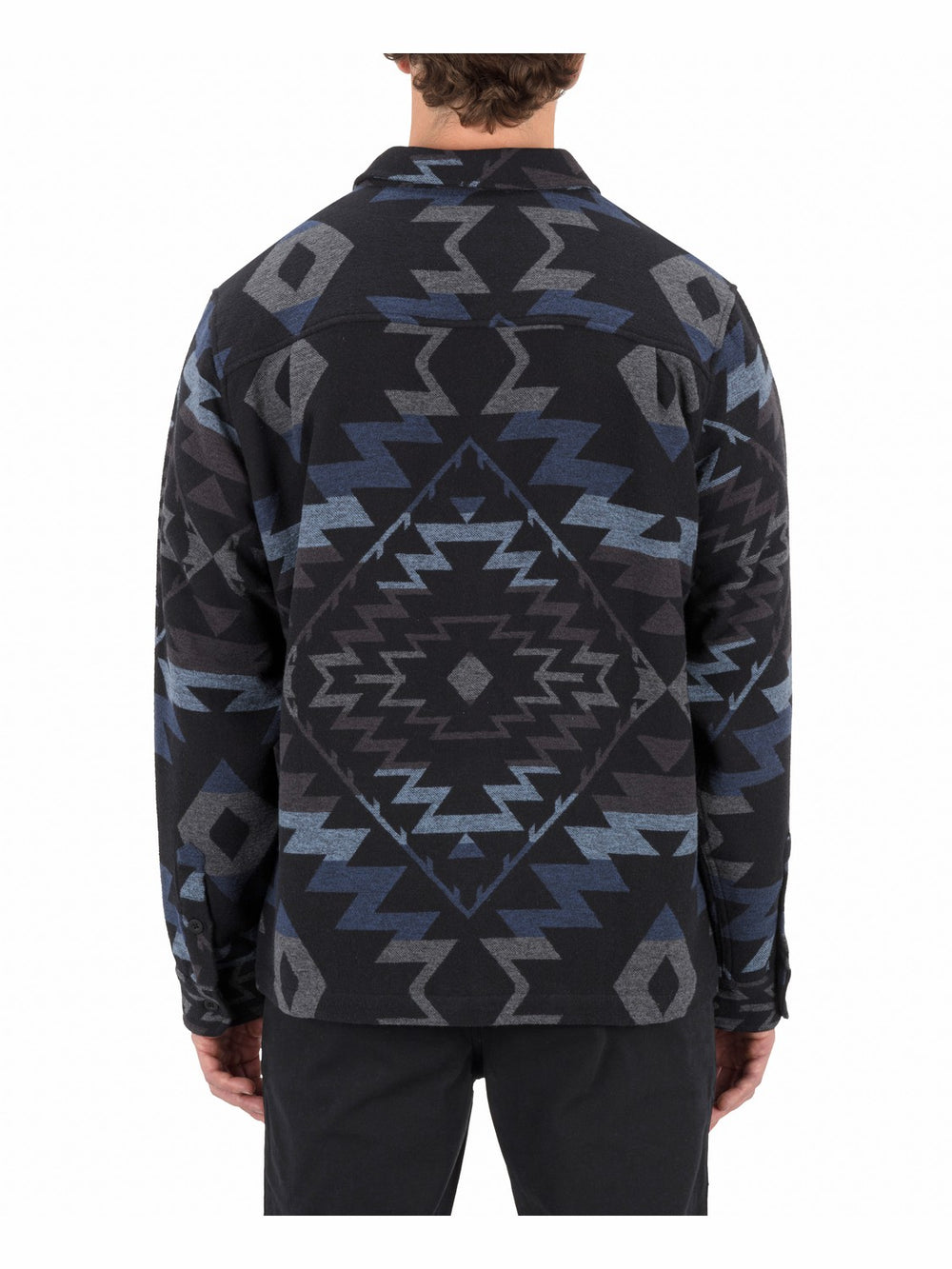 Santa Cruz Jacquard Long Sleeve | Hurley - Black