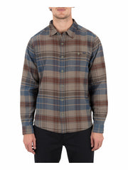 Portland Stretch Flannel Long Sleeve | Hurley - Army
