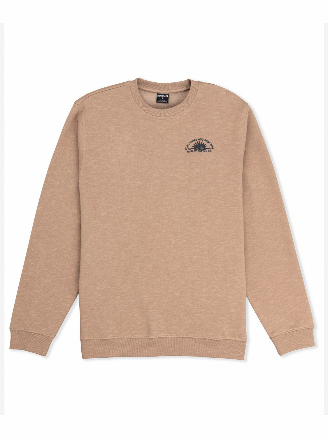 Sunshine Slub Crew Sweatshirt | Hurley - Bristlecone