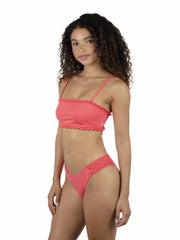 Macrame Cheeky Hipster Bikini Bottom | Hurley - Poppy