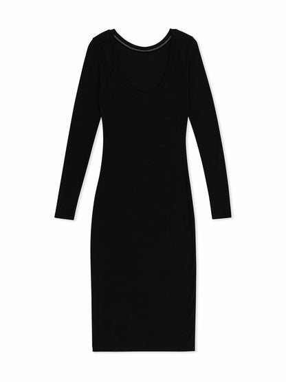 Just A Girl Long Sleeve Dress | Hurley - BLACK