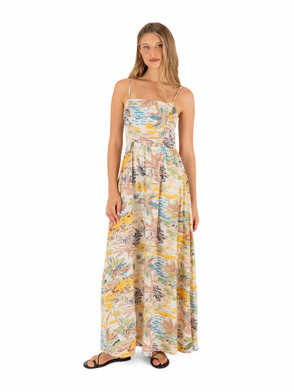 Safari Scenic Maxi Dress | Hurley - Off White