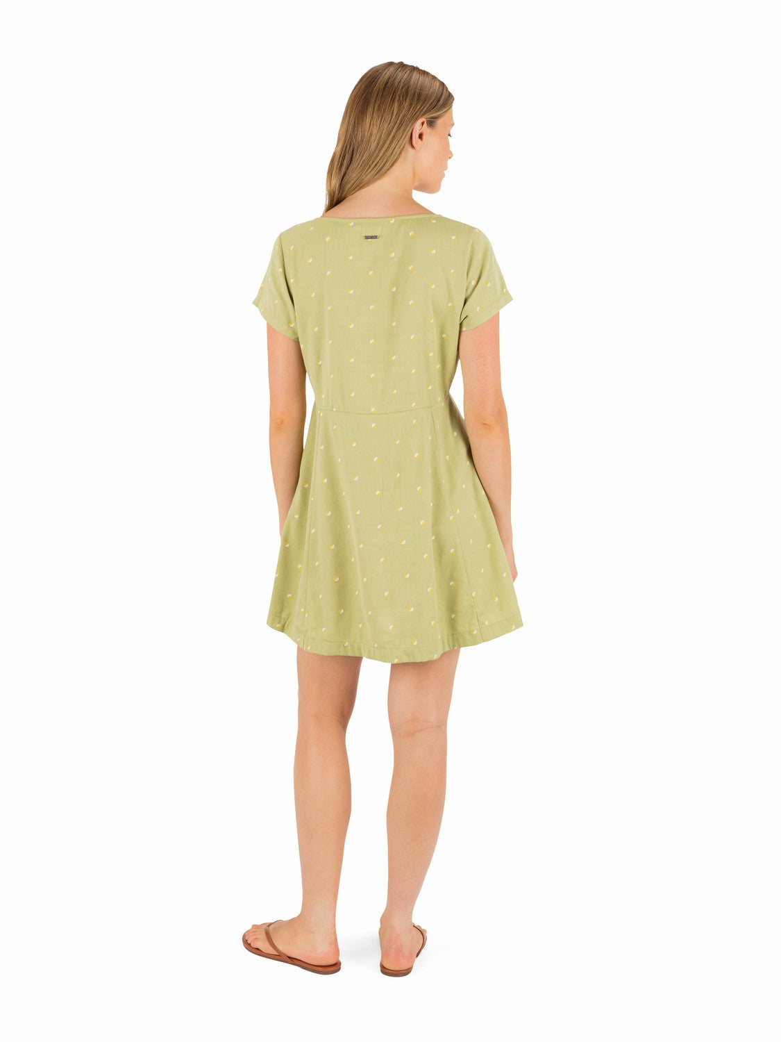Wavy Dot Dress | Hurley - Fern