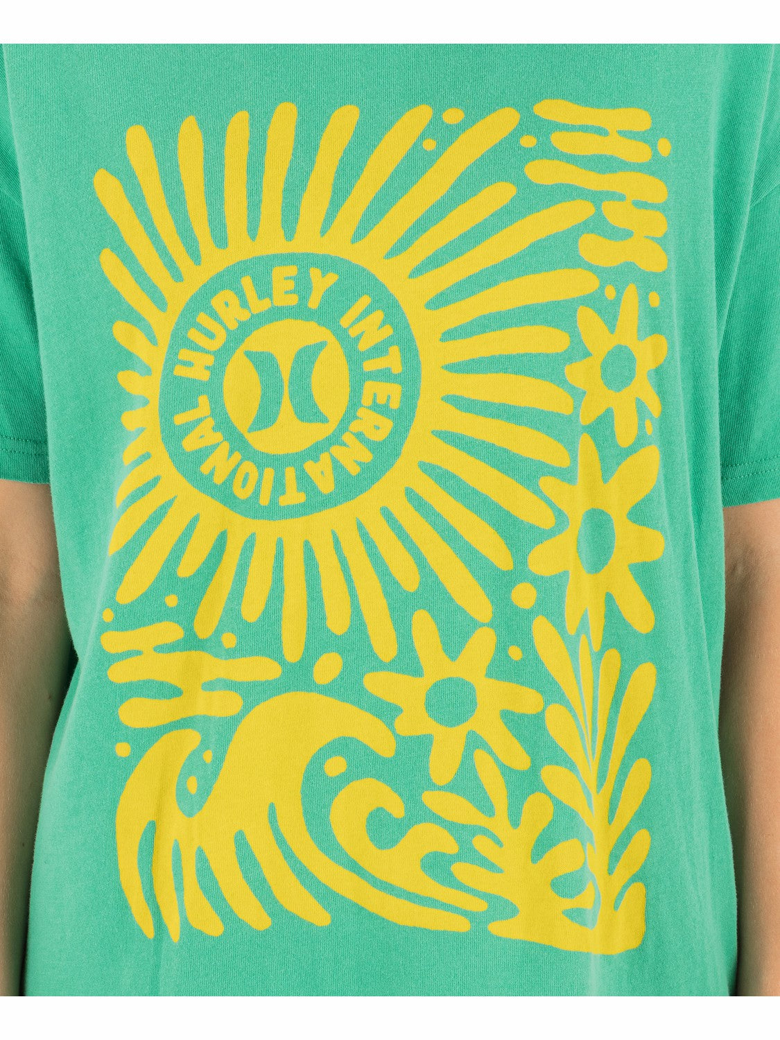 Harmony Boyfriend Tee | Hurley - Spring Green