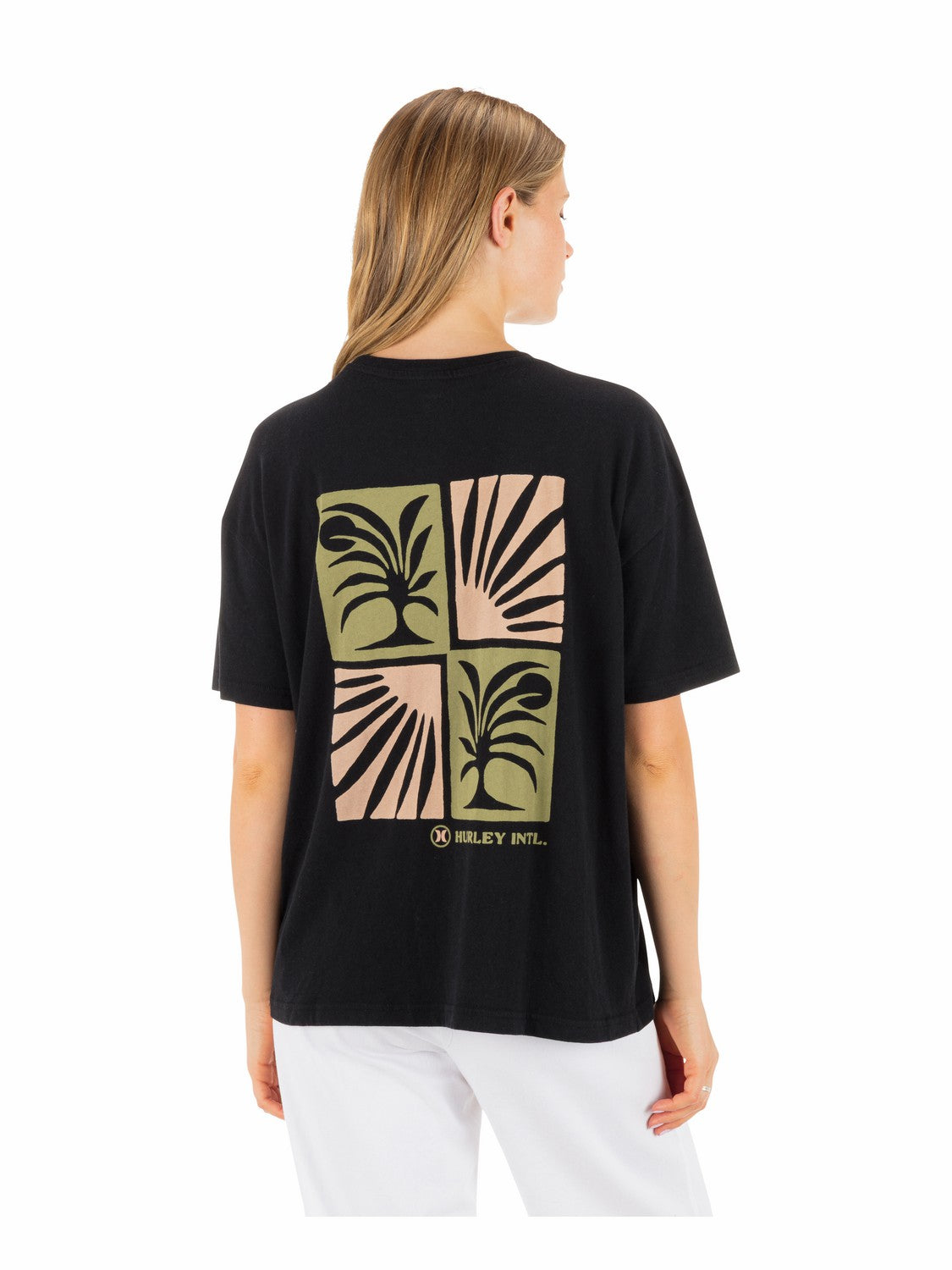 Duality Boyfriend Tee | Hurley - Black