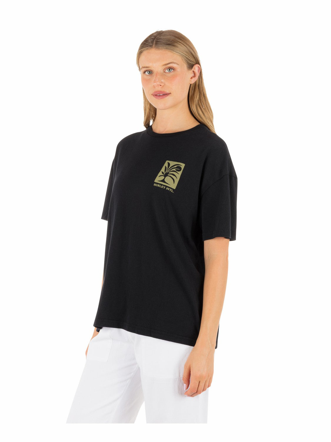 Duality Boyfriend Tee | Hurley - Black