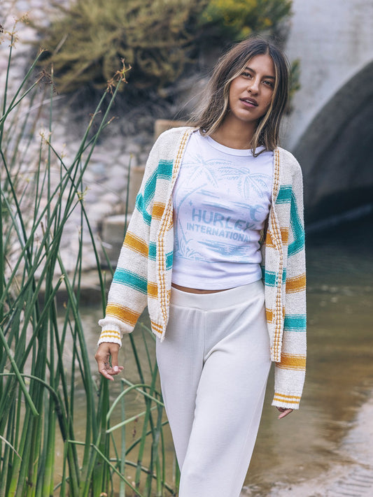 Key West Cardigan | Hurley - Marigold