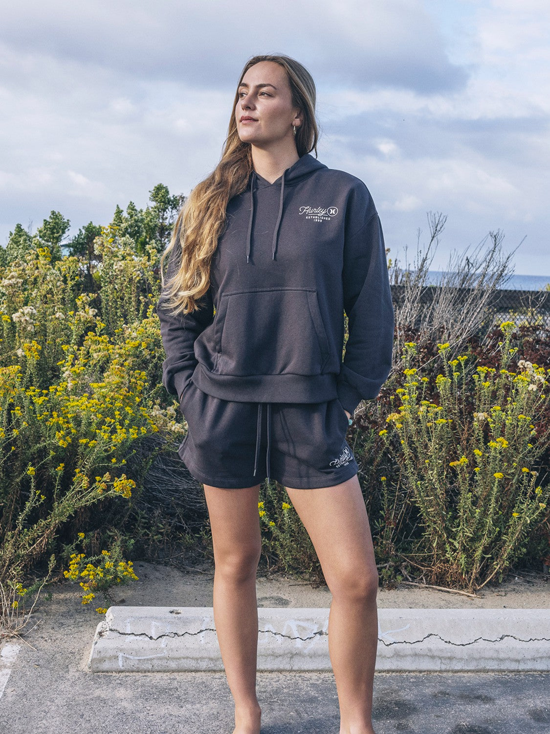 Surfbound Sweatshort | Hurley - Off Black