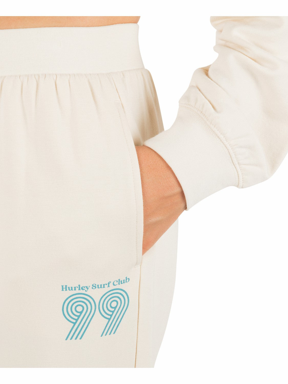 Rollers Crop Jogger | Hurley - Off White