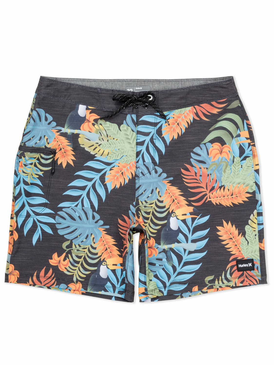 Phantom Eco Classic Slub Zip 18" | Hurley - Black