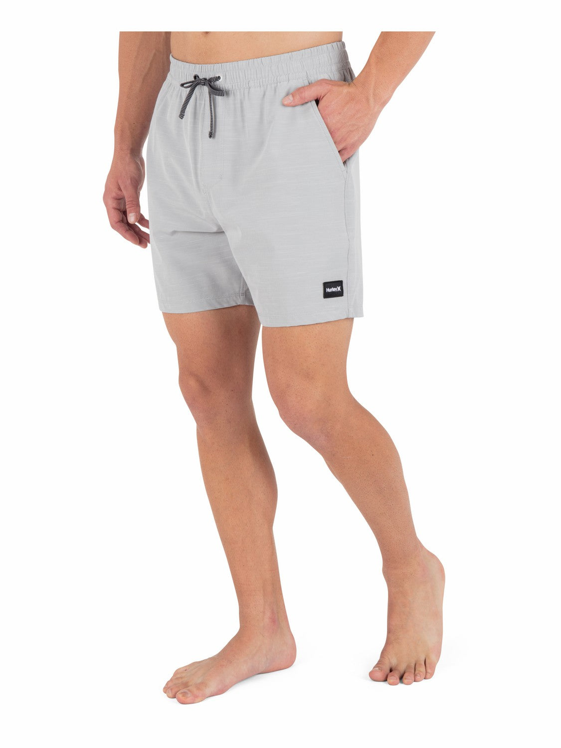 Phantom Eco Slub Lined Volley 17" | Hurley - Light Stone Grey