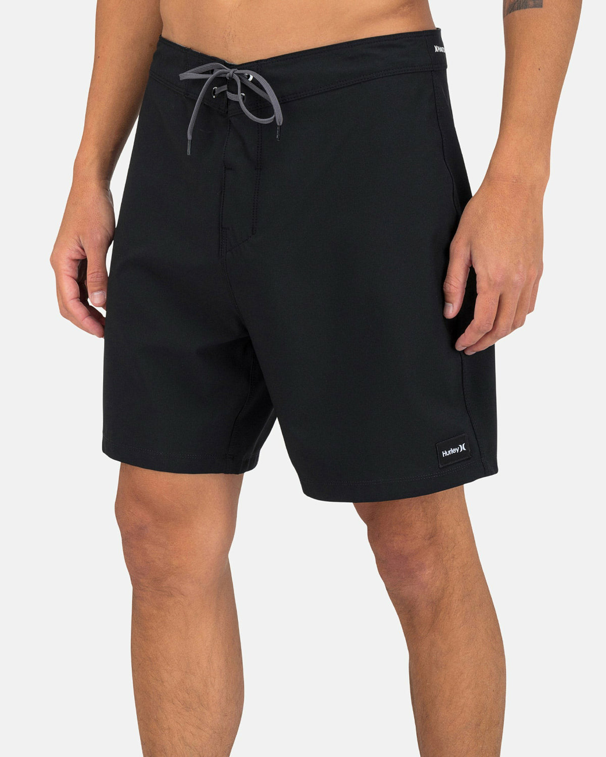 Phantom-Eco One And Only Solid 18" Boardshort | Hurley - Black