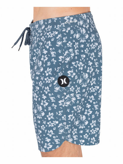 Phantom Eco Block Party 18" Boardshort | Hurley - Grey Teal