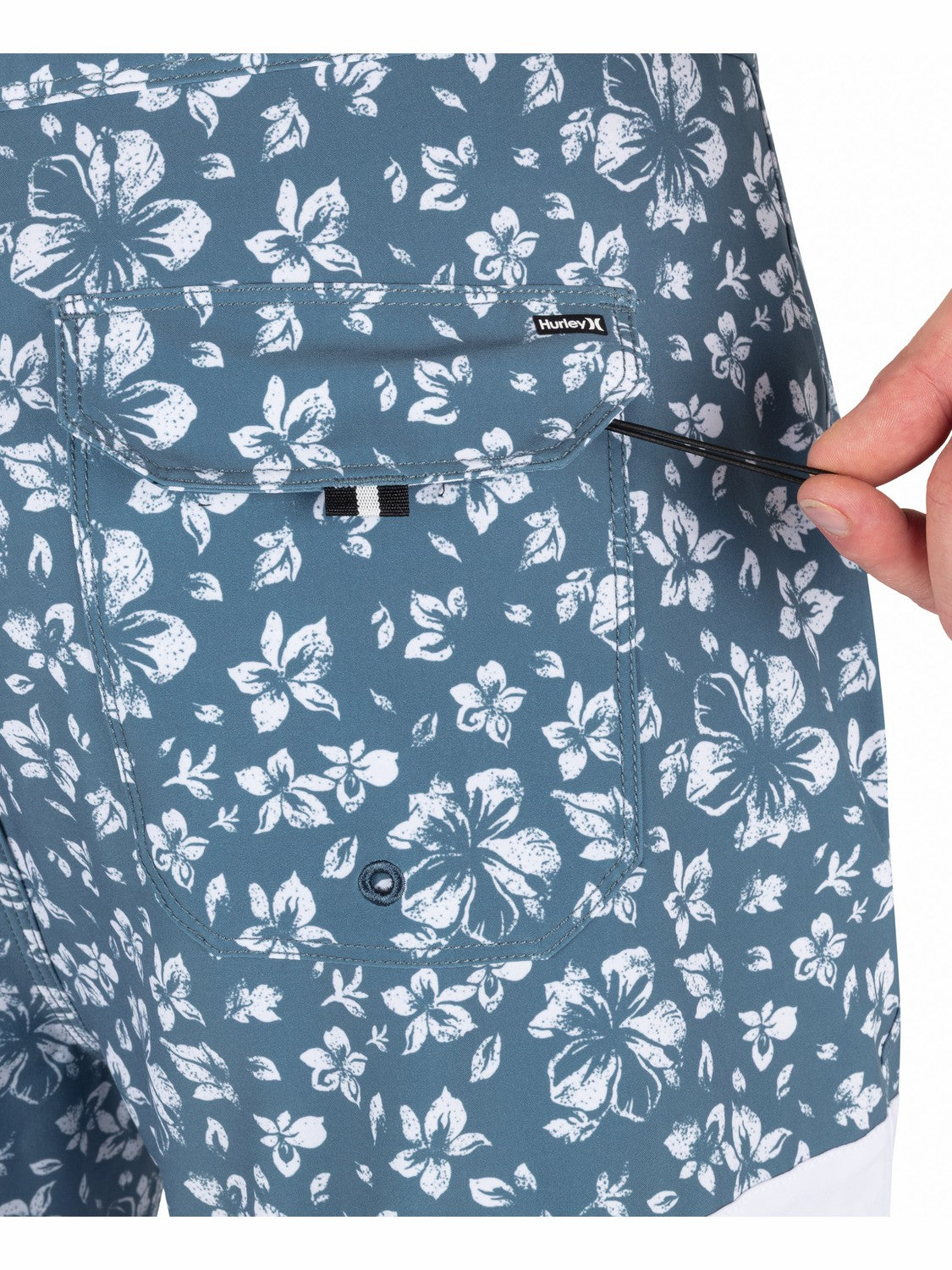 Phantom Eco Block Party 18" Boardshort | Hurley - Grey Teal