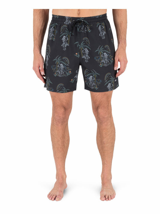 Cannonball Volley 17" Boardshort | Hurley - Black Mixed