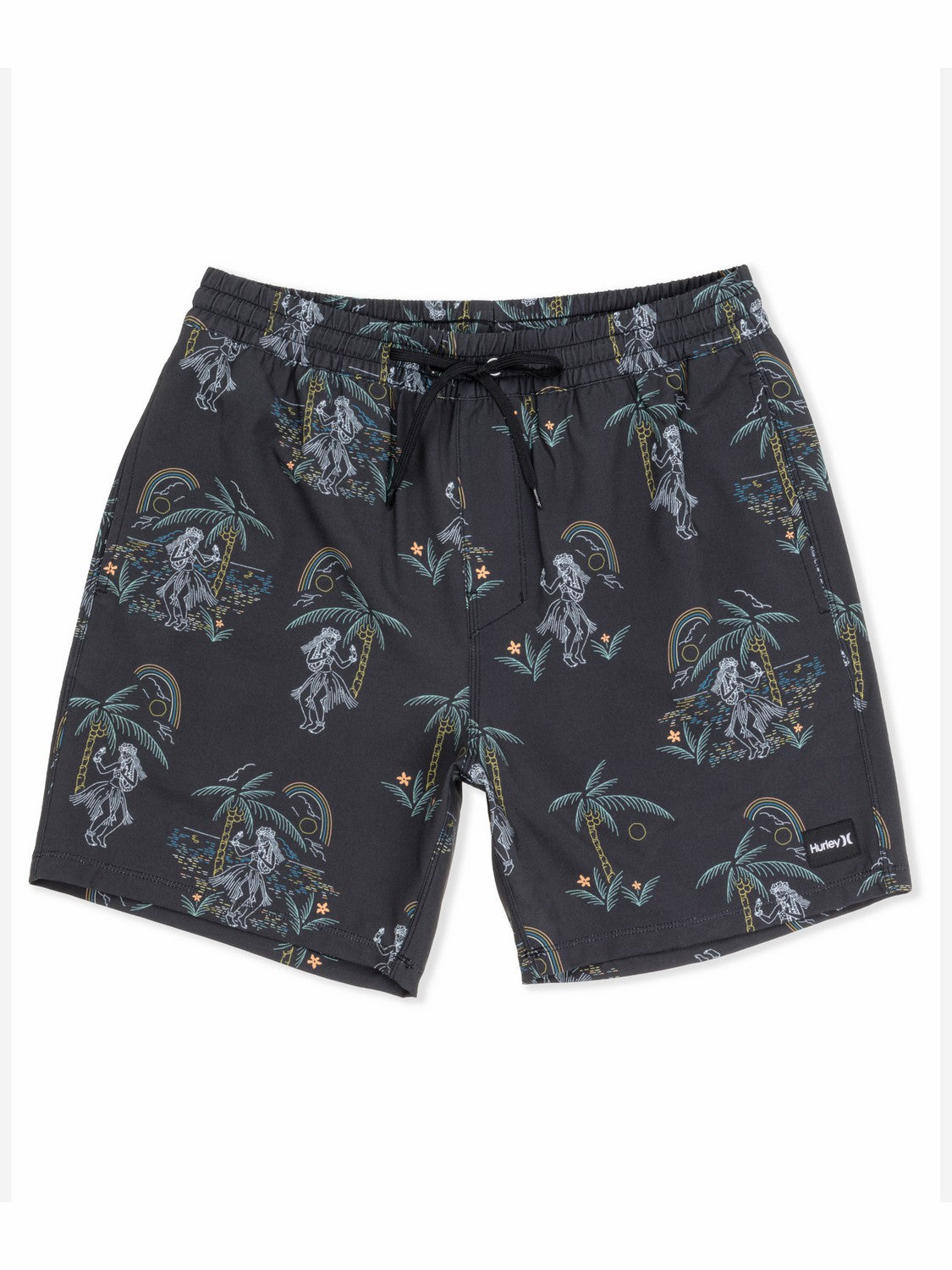 Cannonball Volley 17" Boardshort | Hurley - Black Mixed