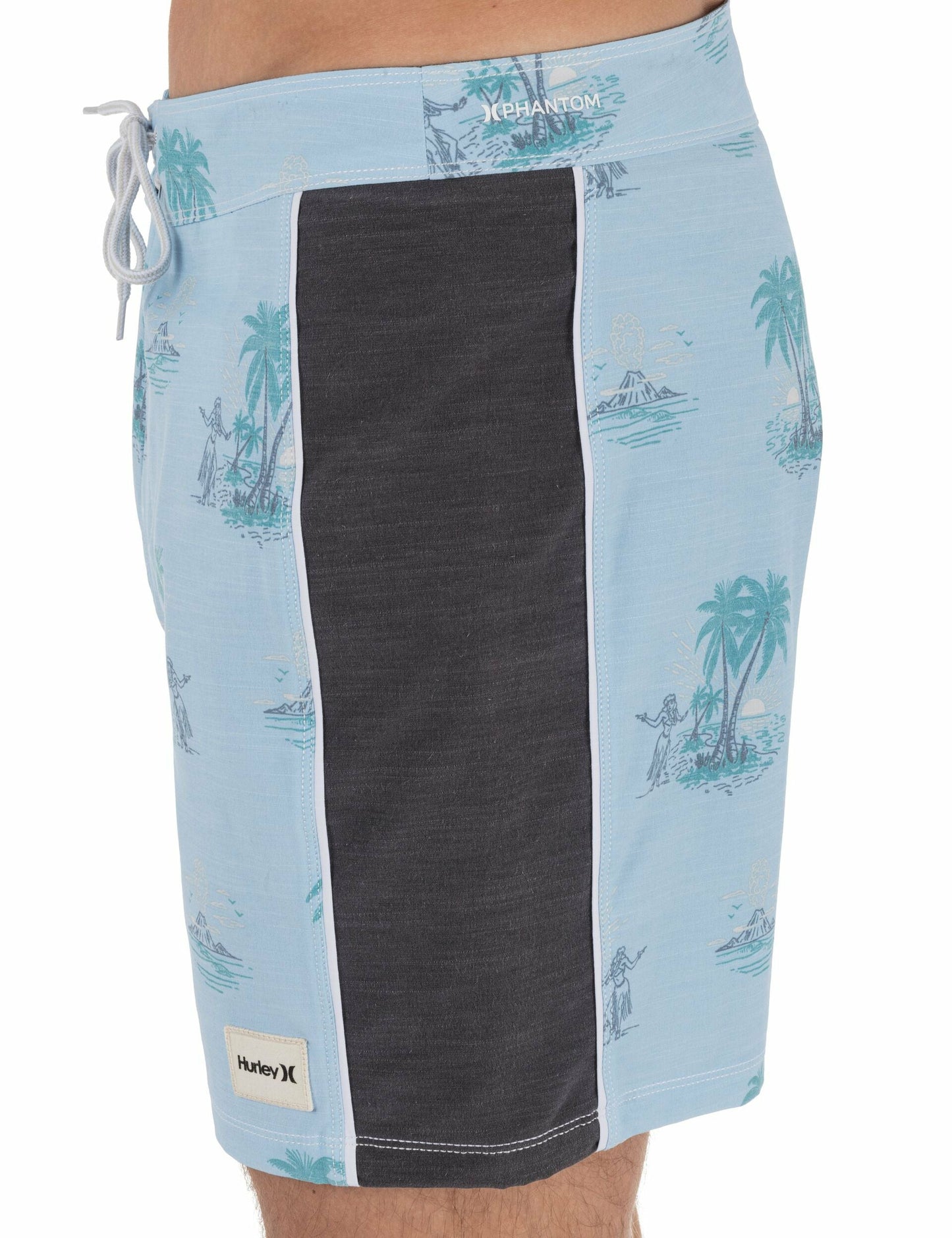 Phantom Naturals Blocked Session Boardshort 16" | Hurley - EIFEL BLUE