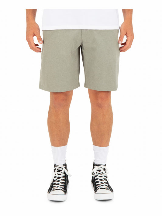 Phantom Microcheck Walkshort 20" | Hurley - Olive