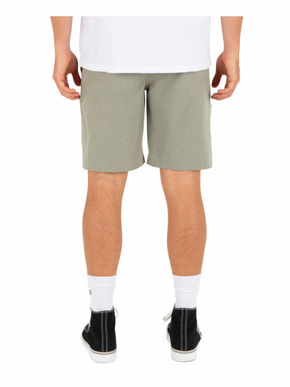 Phantom Microcheck Walkshort 20" | Hurley - Olive