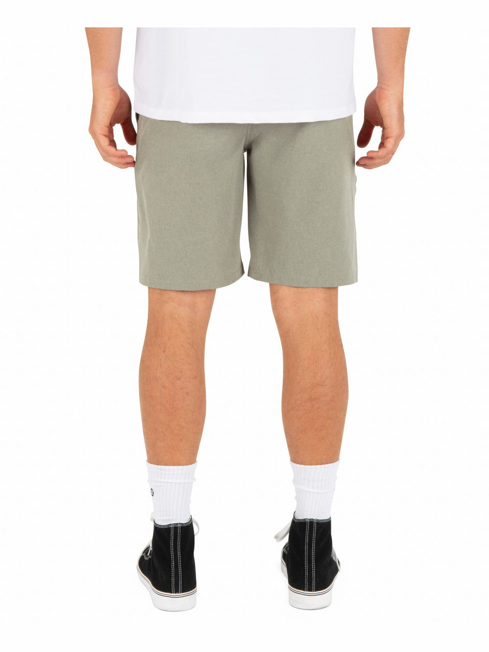 Phantom Microcheck Walkshort 20" | Hurley - Olive