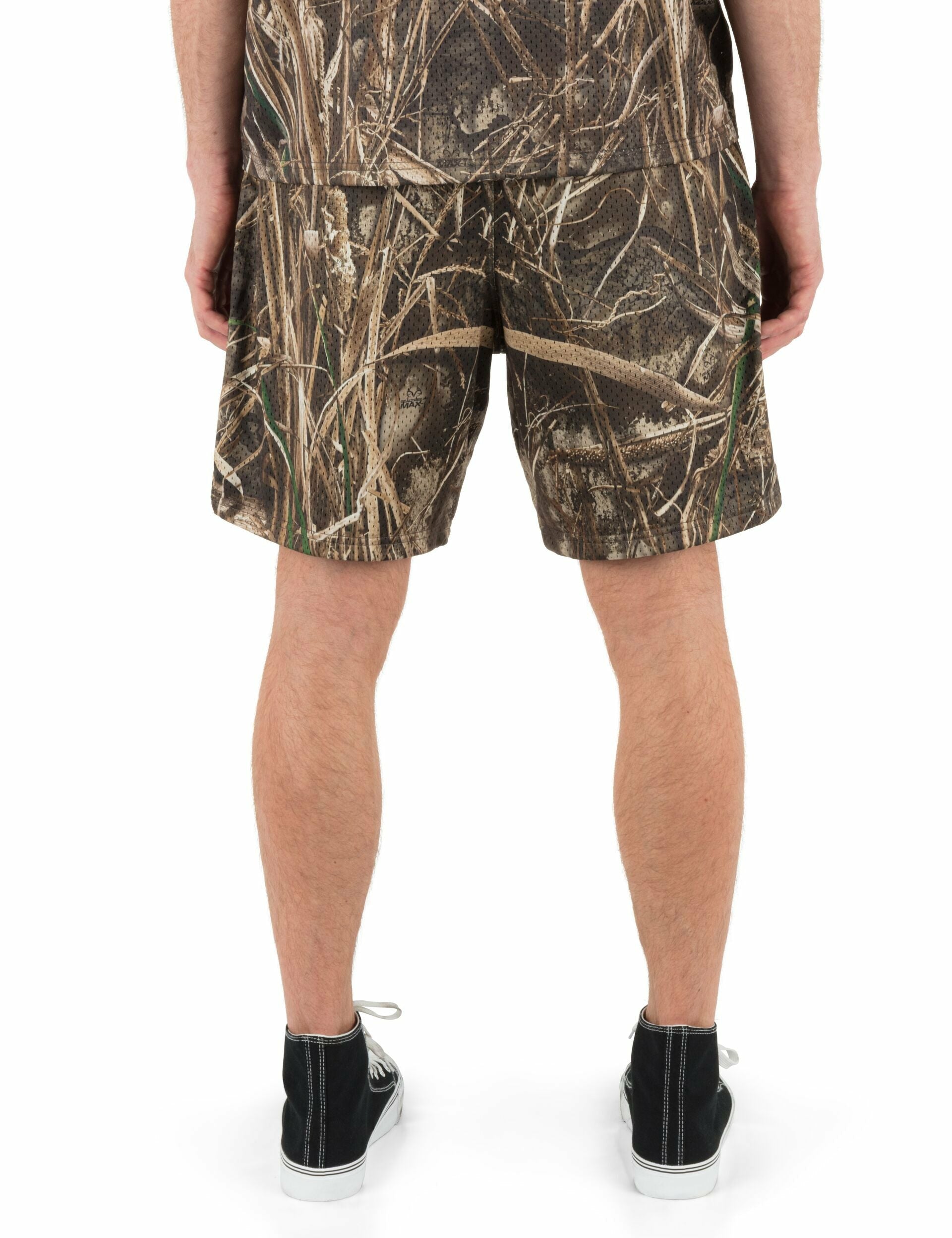 Hurley x Travis Barker Real Tree Mosh Pit Mesh Short | Hurley - Black