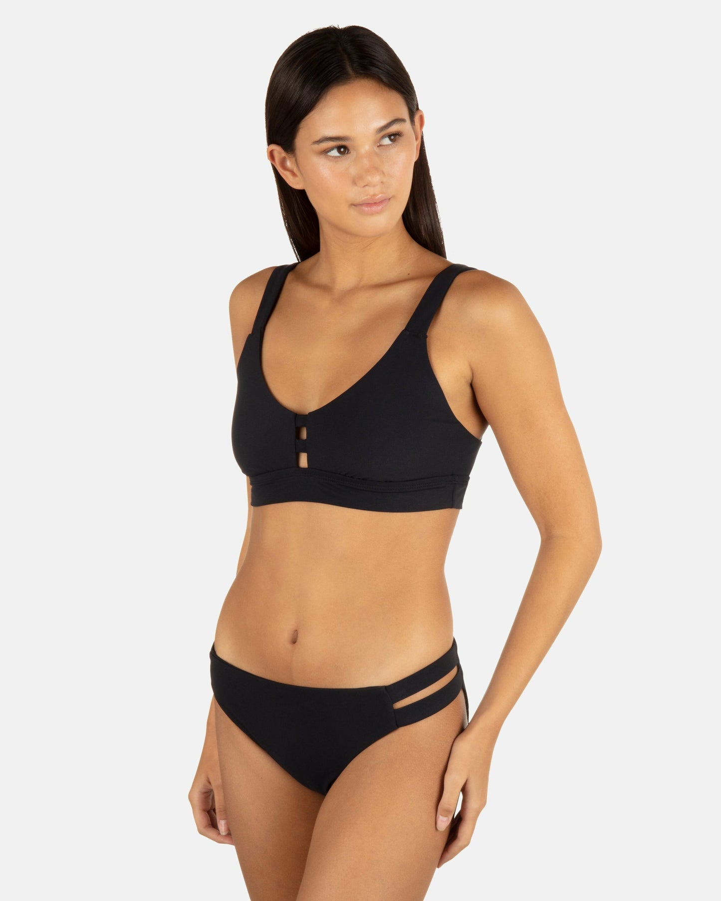 Max Solid Moderate Bottom | Hurley - Black