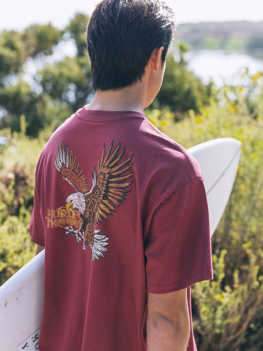 Fly Short Sleeve | Hurley - Cherry Crimson