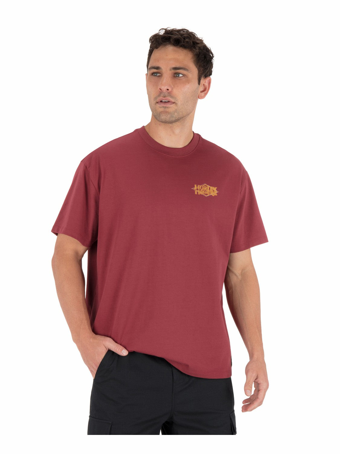 Fly Short Sleeve | Hurley - Cherry Crimson
