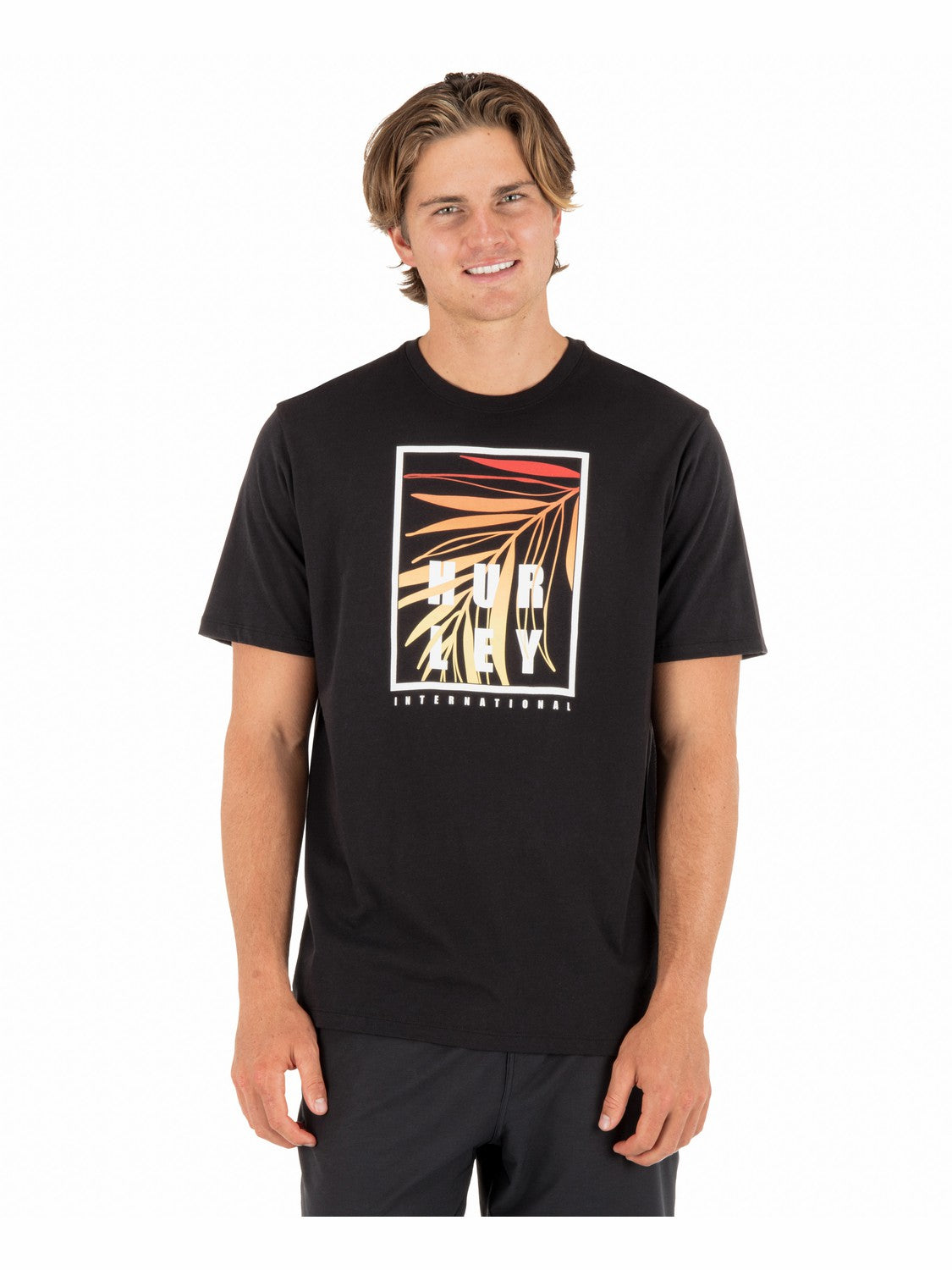 Window Tropics Short Sleeve | Hurley - Black