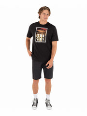 Window Tropics Short Sleeve | Hurley - Black