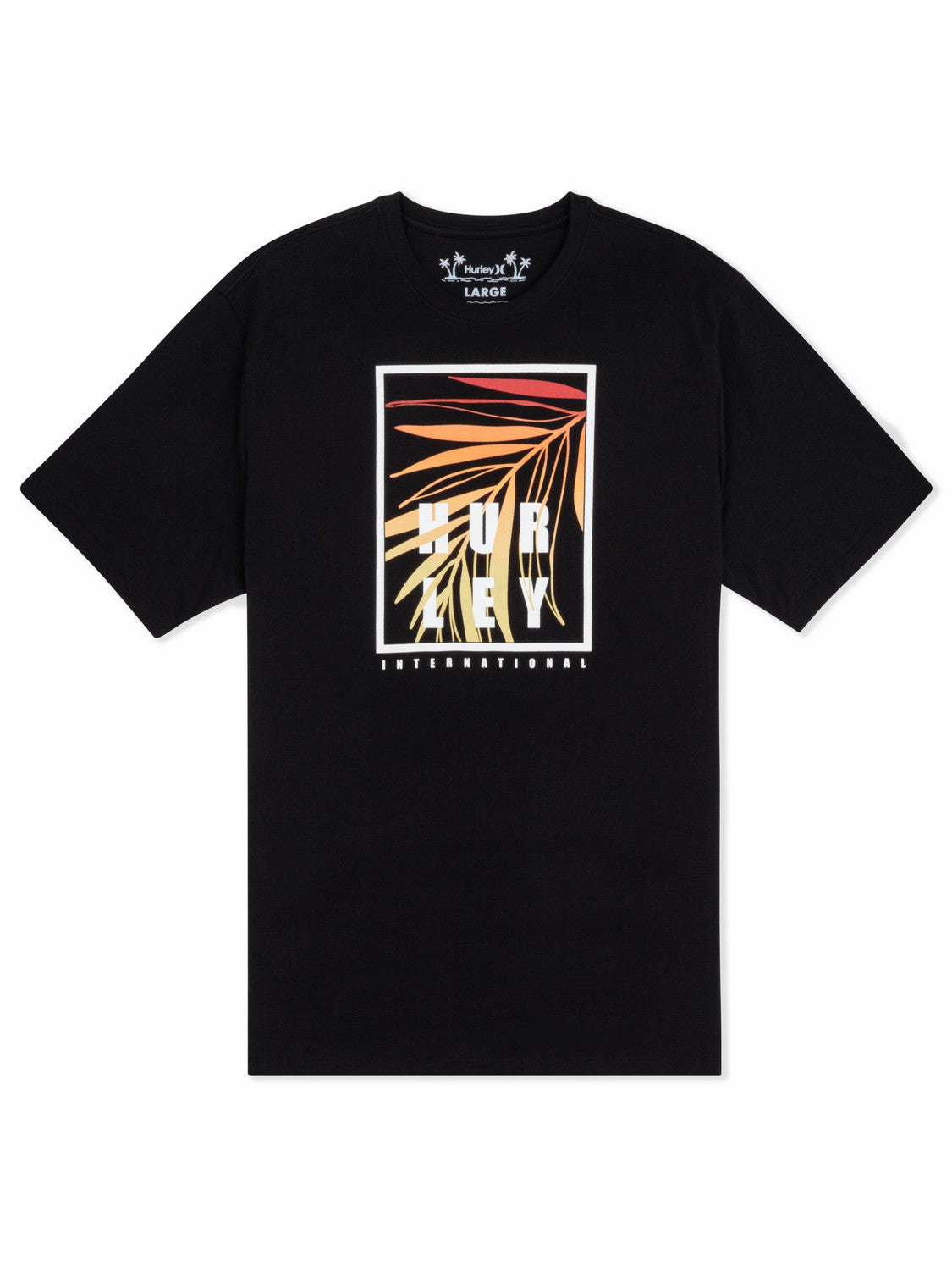 Window Tropics Short Sleeve | Hurley - Black