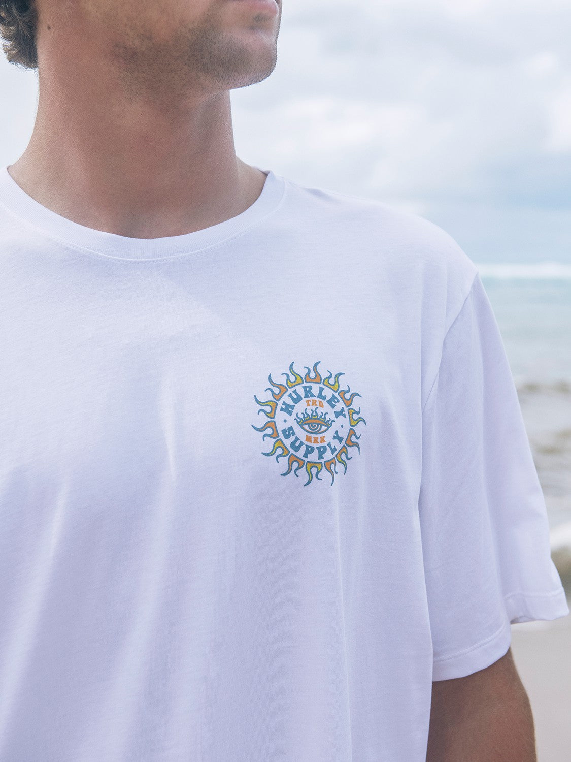 All Seeing Short Sleeve | Hurley - White