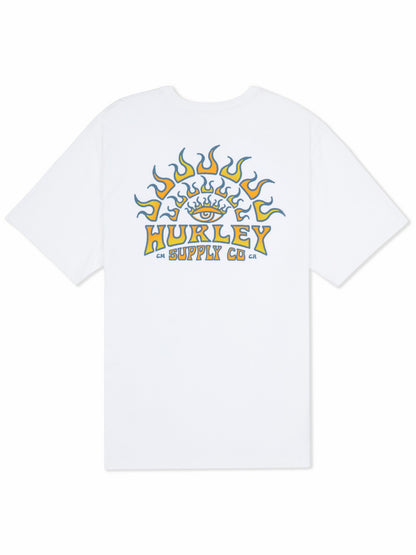 All Seeing Short Sleeve | Hurley - White