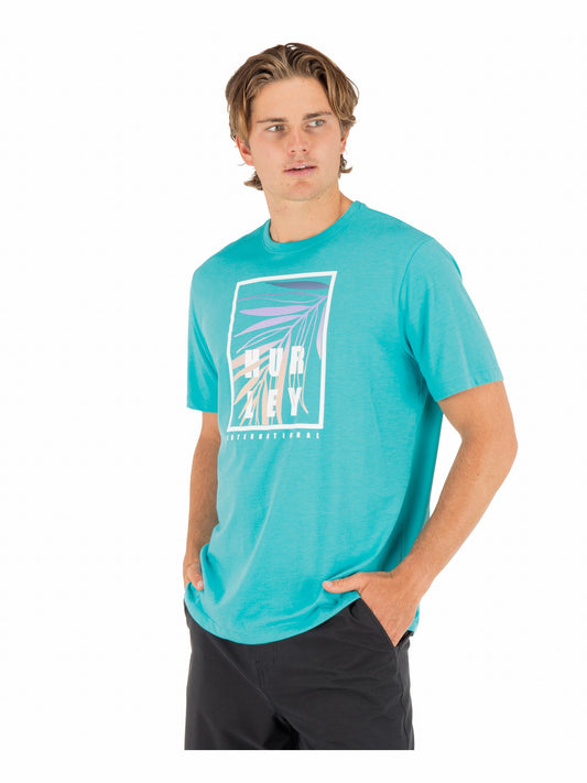 Window Tropics Short Sleeve | Hurley - Barracuda Heather