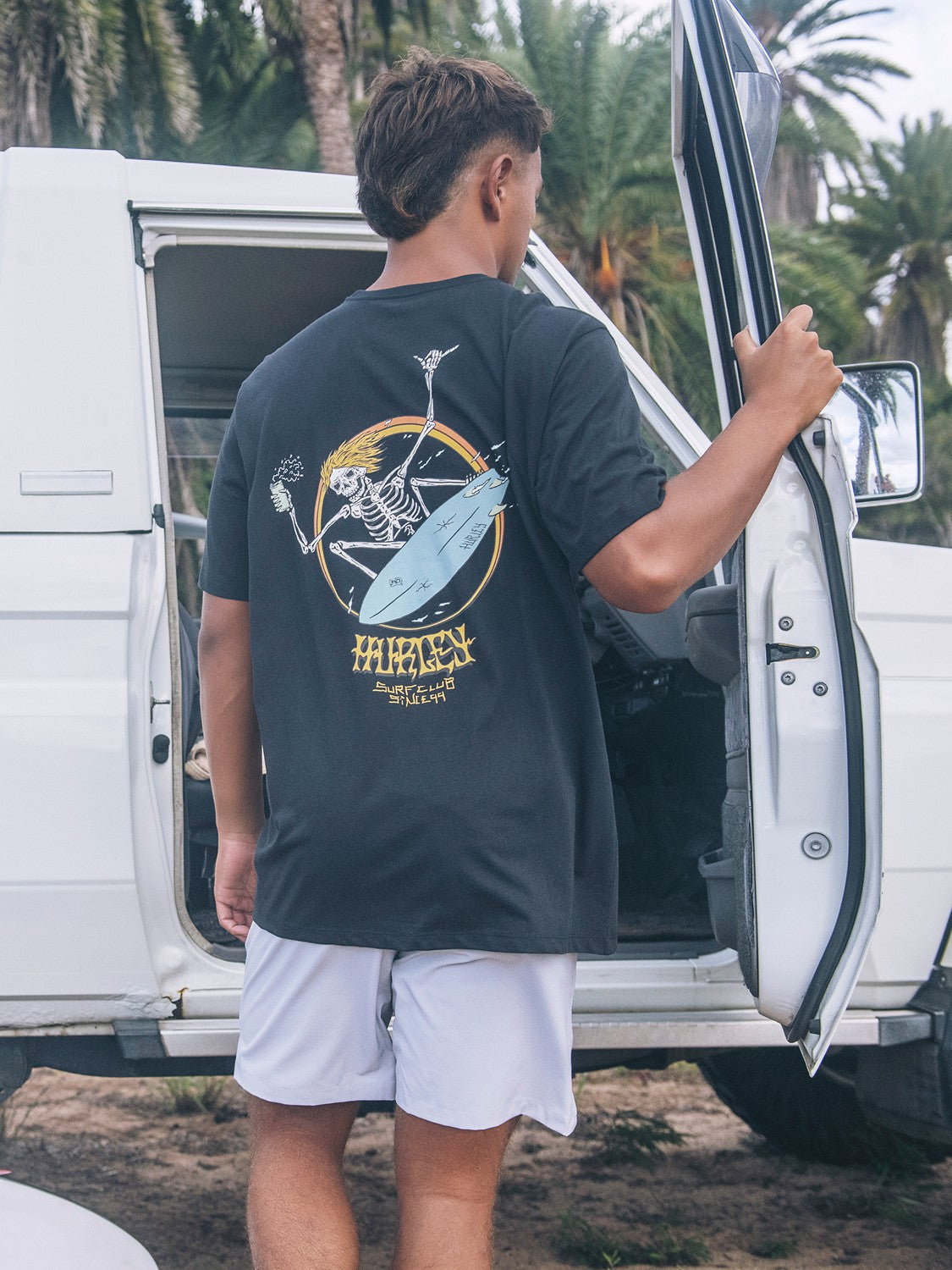 Skeletor Short Sleeve | Hurley - Black