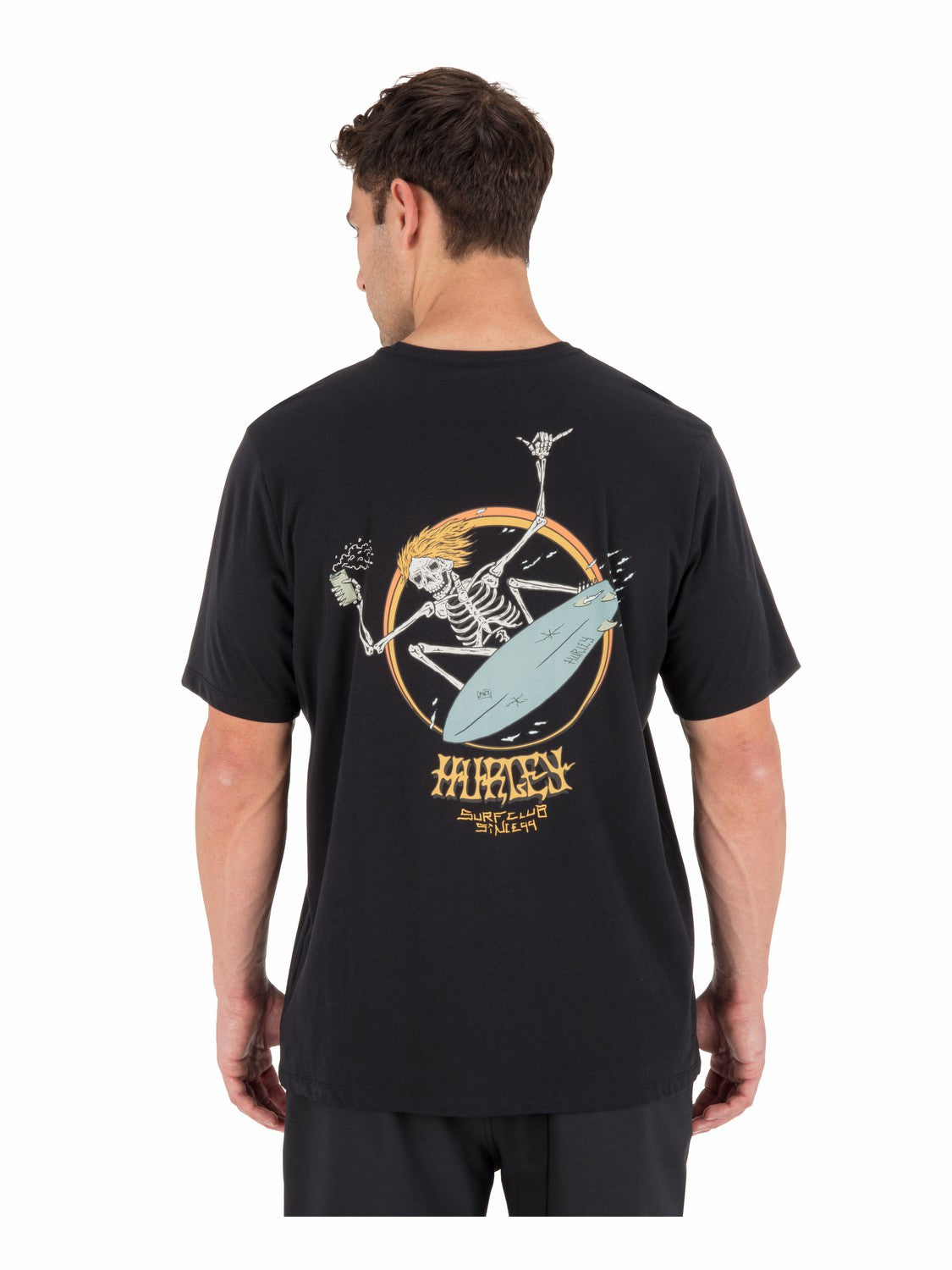 Skeletor Short Sleeve | Hurley - Black