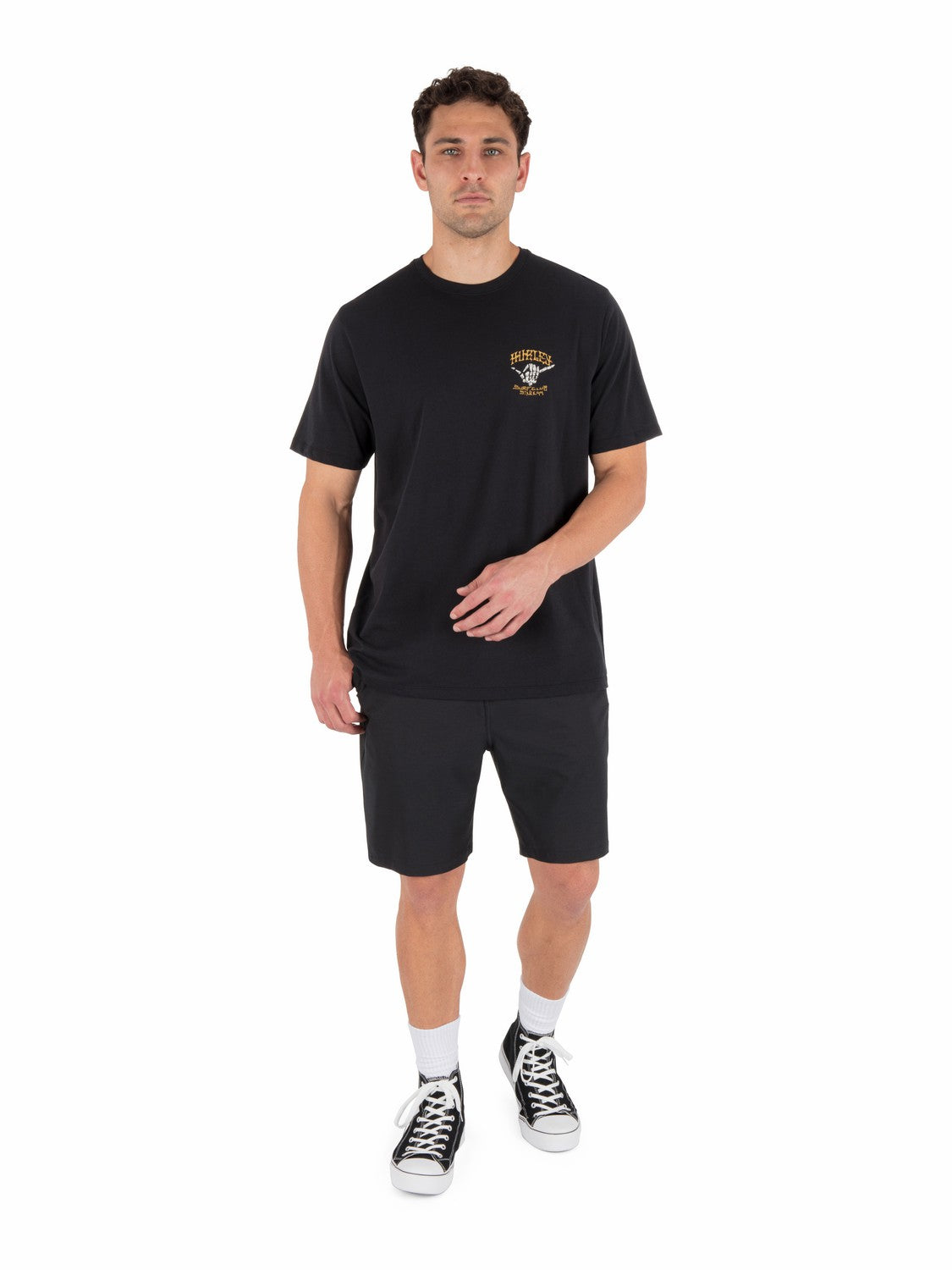 Skeletor Short Sleeve | Hurley - Black