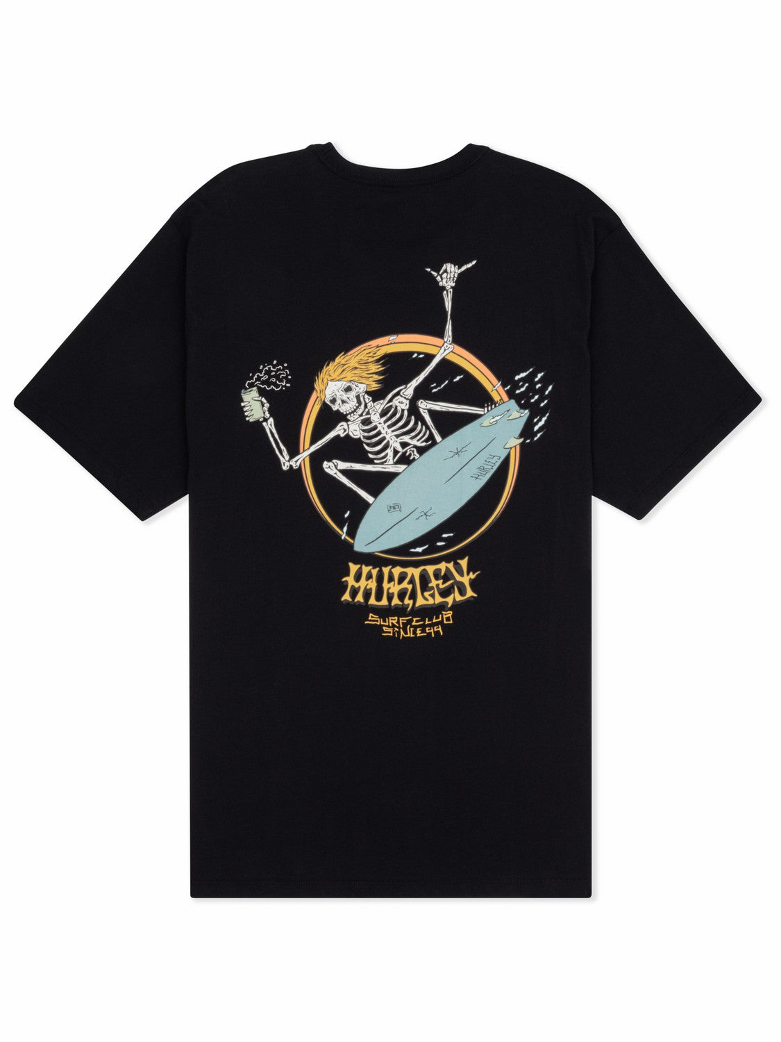 Skeletor Short Sleeve | Hurley - Black