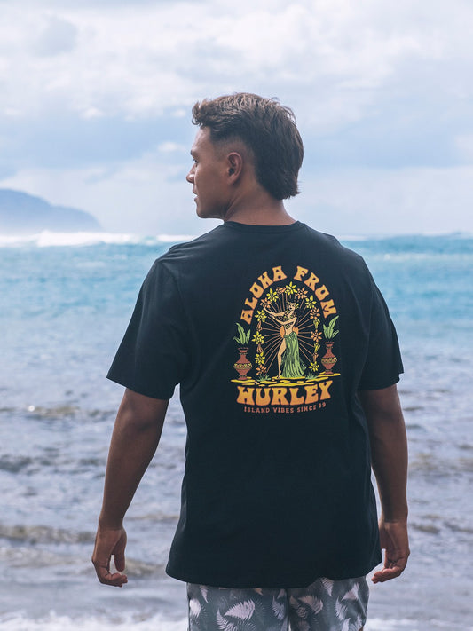 Island Time Short Sleeve | Hurley - Black