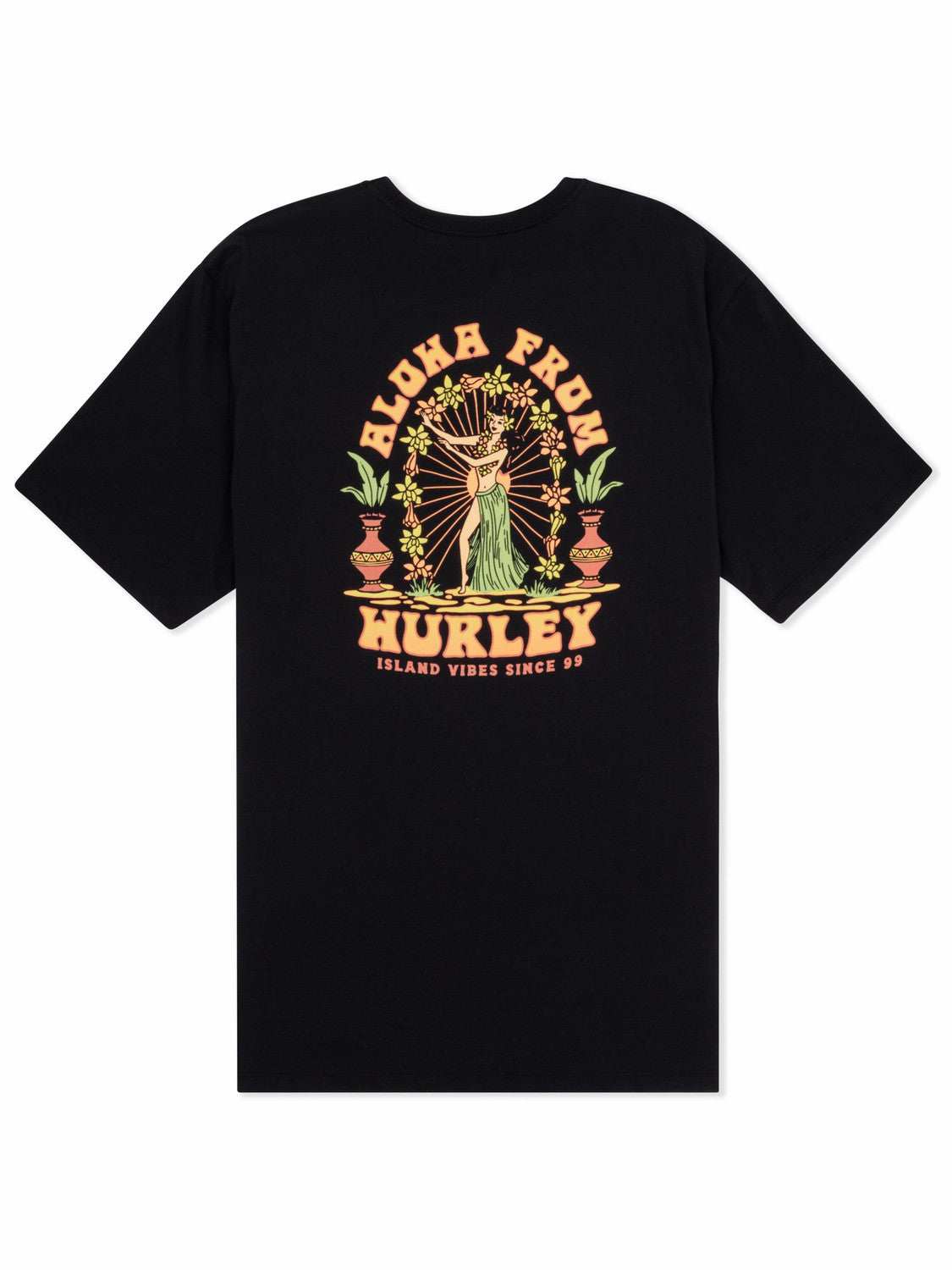 Island Time Short Sleeve | Hurley - Black
