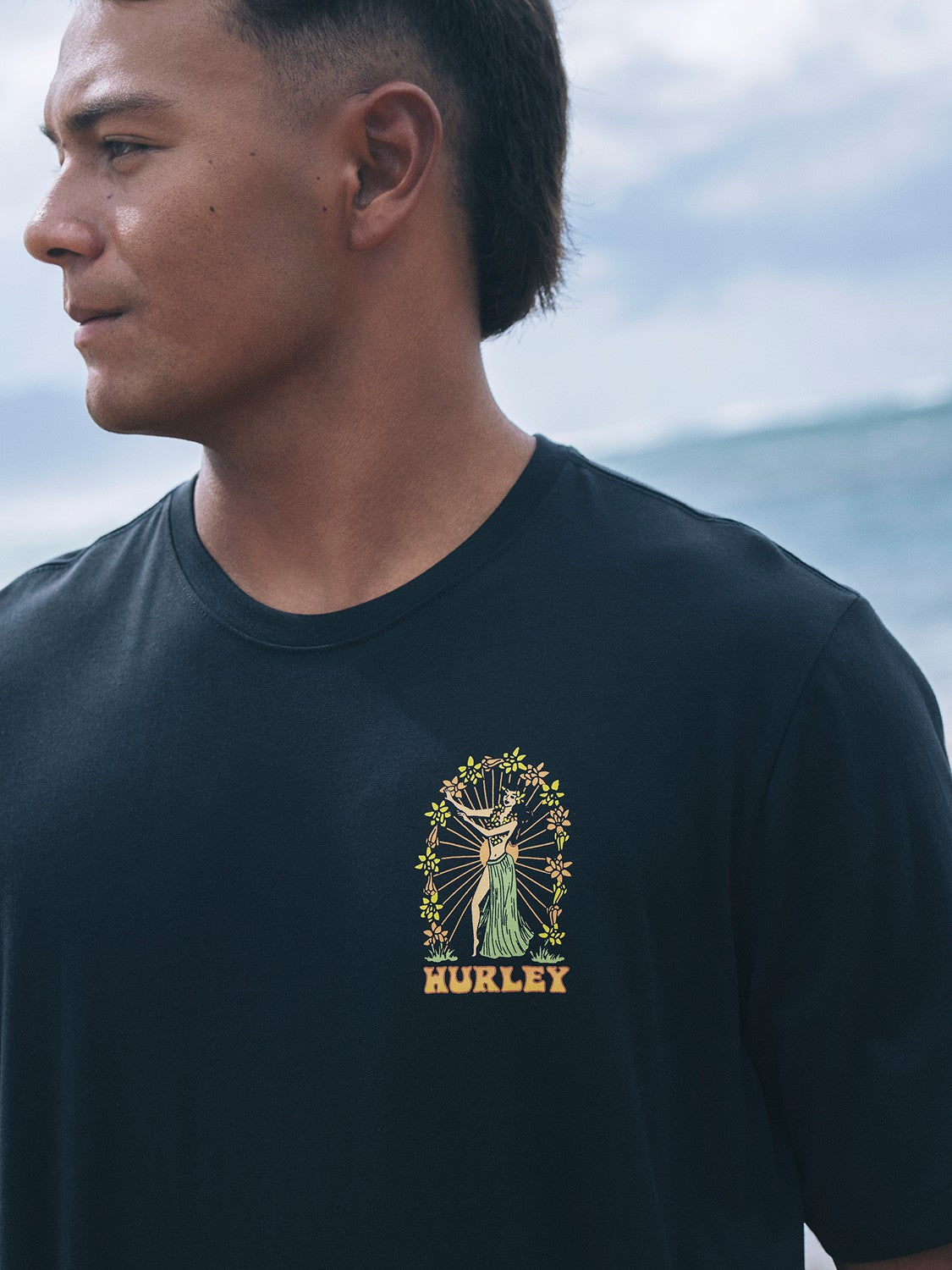 Island Time Short Sleeve | Hurley - Black