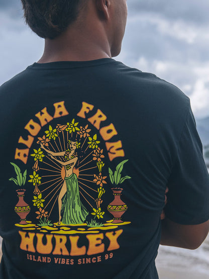Island Time Short Sleeve | Hurley - Black
