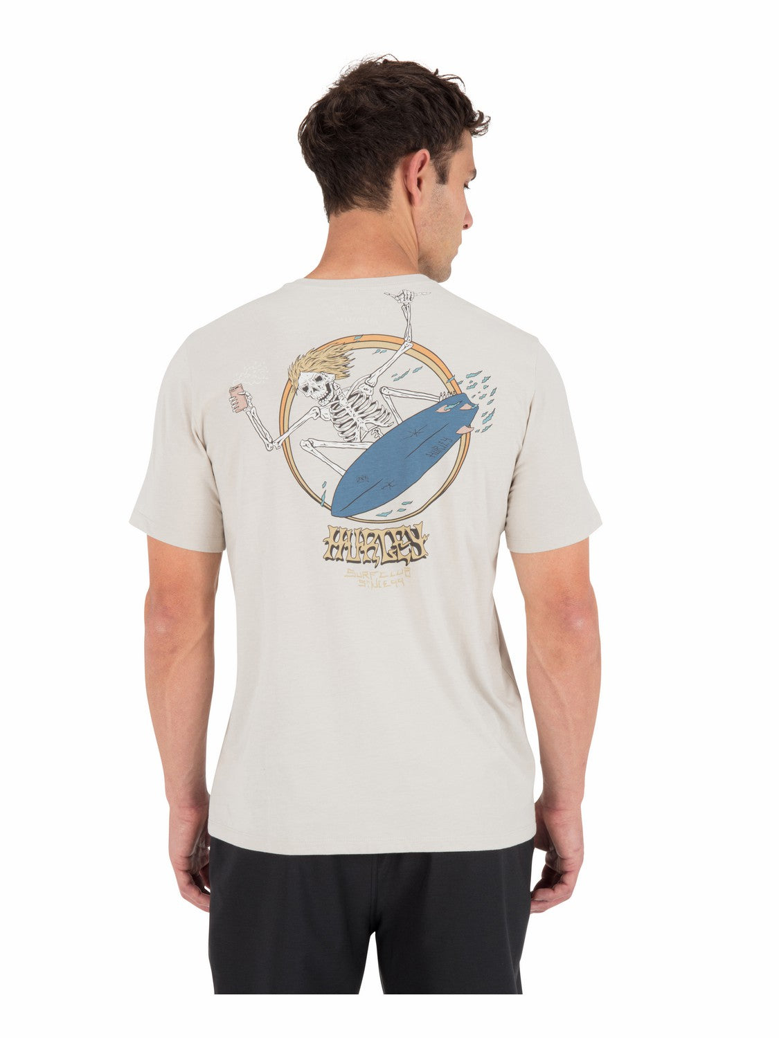 Skeletor Short Sleeve | Hurley - Bone