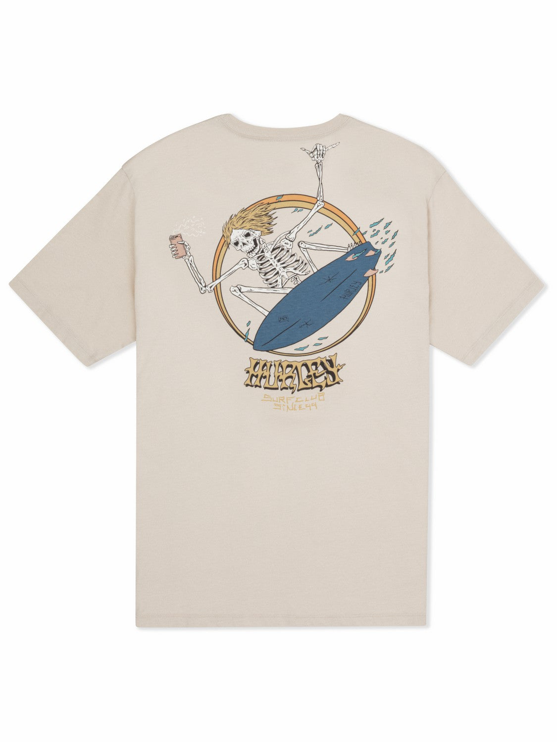 Skeletor Short Sleeve | Hurley - Bone