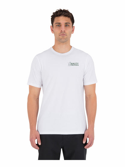 Salty Tavern Short Sleeve | Hurley - White